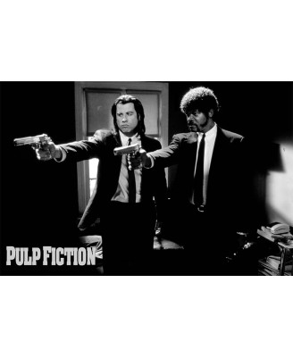 Pulp Fiction (Vincent & Jules) BW Pulp Fiction (Vincent & Jules) BW