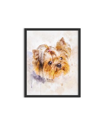 Yorkshire Terrier - watercolor painting Yorkshire Terrier - watercolor painting