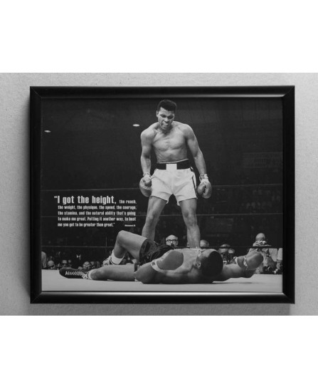 Muhammad Ali vs Liston (framed 20x30cm) Muhammad Ali vs Liston (framed 20x30cm)