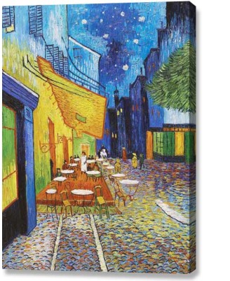 Van Gogh - Cafe Terrace at Night (canvas print)