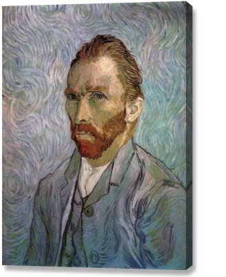 Van Gogh - Self-Portrait September-1889 (canvas print)