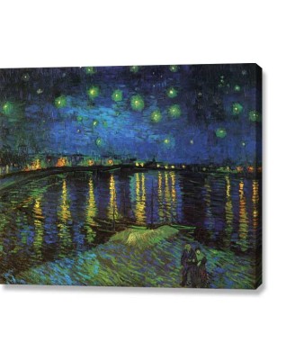 Van Gogh - Starry Night over Rhone (canvas print)