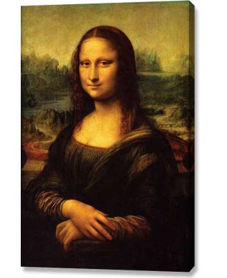 Leonardo Da Vinci - Mona Lisa (canvas print)