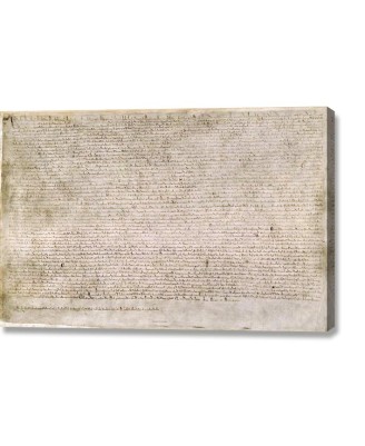 Magna Carta - British Library (canvas print) Magna Carta - British Library (canvas print)