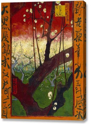 Van Gogh - Japonaiserie Flowering Plum Tree