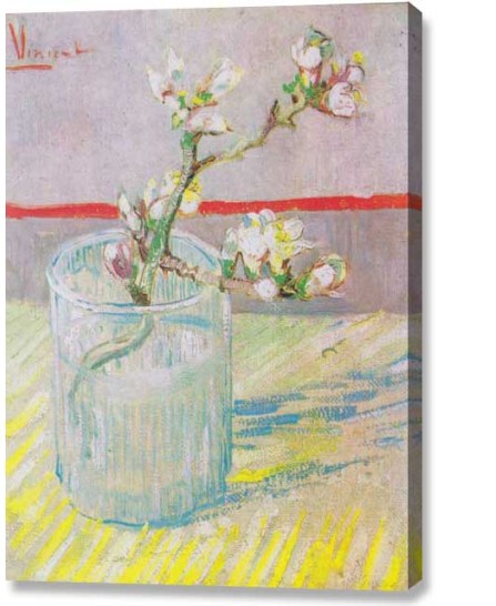 Van Gogh - Almond Blossom in a Glass Van Gogh - Almond Blossom in a Glass