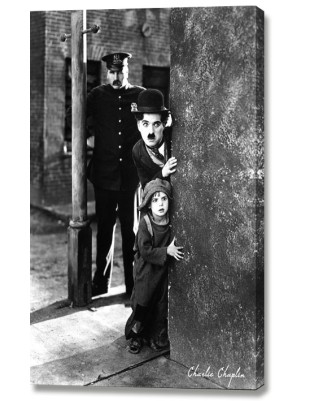 Charlie Chaplin - The Kid (canvas print 30x45cm) Charlie Chaplin - The Kid (canvas print 30x45cm)