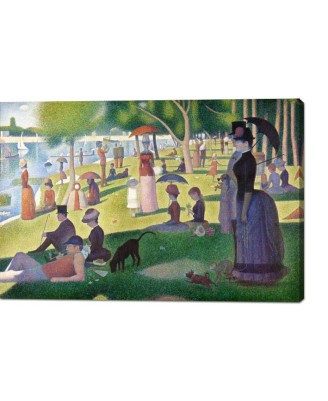 Georges Seurat - A Sunday on La Grande Jatte 1884 (canvas print)