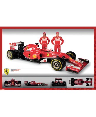 Alonso & Raikkonen - Ferrari F1