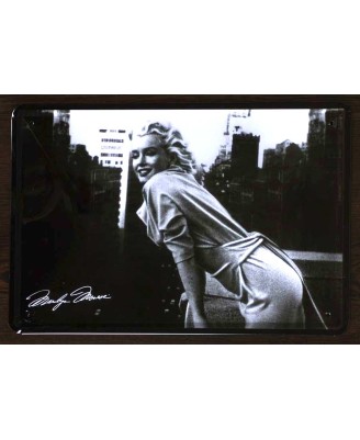 Marilyn Monroe (NY) - tin sign 20x30cm