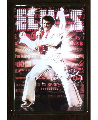 Elvis Presley (Rock) - tin sign 20x30cm Elvis Presley (Rock) - tin sign 20x30cm
