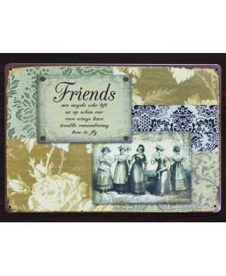 Friends - tin sign 20x30cm Friends - tin sign 20x30cm