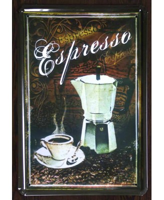 Coffee Espresso - tin sign 20x30cm Coffee Espresso - tin sign 20x30cm