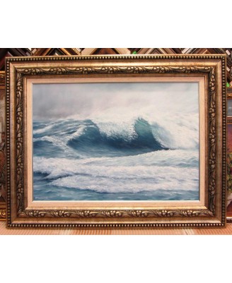 Peisaj marin 005 - ulei pe panza 60x46cm