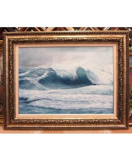 Peisaj marin 005 - ulei pe panza 60x46cm