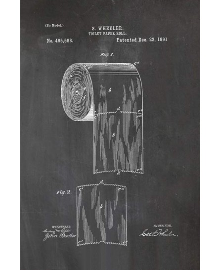 Патент - Ролка тоалетна хартия 1891 (40х60см) Патент - Ролка тоалетна хартия 1891 (40х60см)