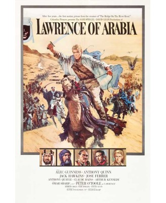 Lawrence of Arabia (vintage movie poster) Lawrence of Arabia (vintage movie poster)