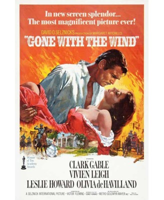 Gone with the wind (vintage movie poster) Gone with the wind (vintage movie poster)