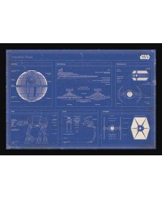 Междузвездни Войни (Imperial Fleet Blueprint - рамкиран) Междузвездни Войни (Imperial Fleet Blueprint - рамкиран)