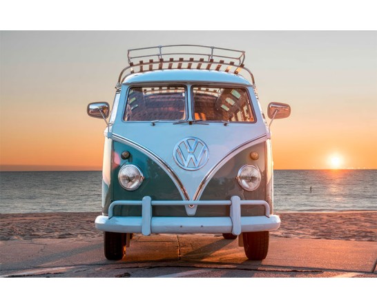 VW Classic Camper - Blue
