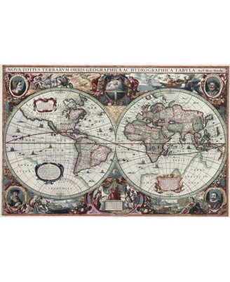 World Map 17th Century