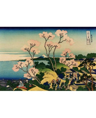 Katsushika Hokusai - Tokaido Shinagawa (1830)