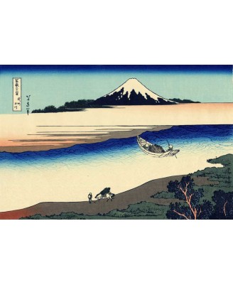 Katsushika Hokusai - Tama River in Musashi Province