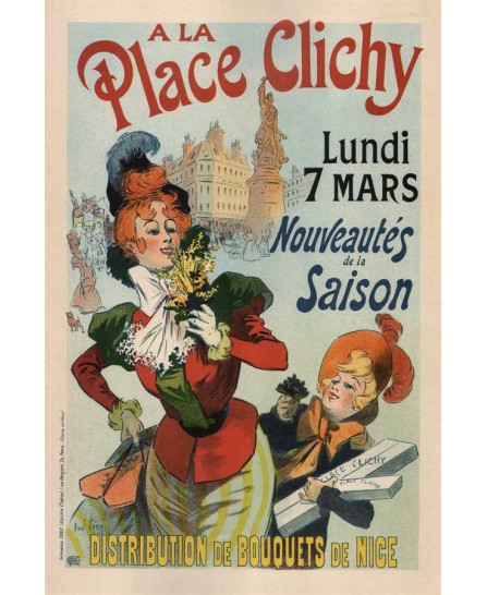 Rene Pean - Place Clichy (1898) Rene Pean - Place Clichy (1898)