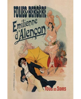 Жул Шере - Emilienne d'Alencon Жул Шере - Emilienne d'Alencon