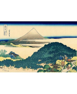 Katsushika Hokusai - Cushion Pine at Aoyama