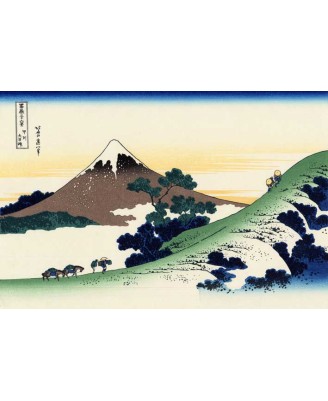 Katsushika Hokusai - Inume Pass, Koshu