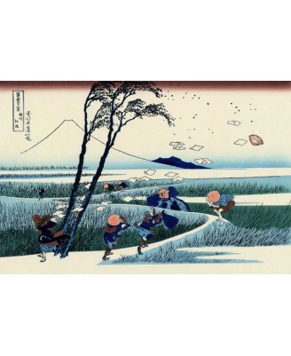 Katsushika Hokusai - Ejiri in Suruga Province