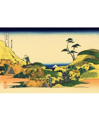 Katsushika Hokusai - Below Meguro