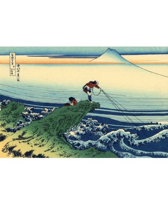 Katsushika Hokusai - Kajikazawa in Kai Province