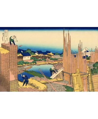 Katsushika Hokusai - Honjo Tatekawa