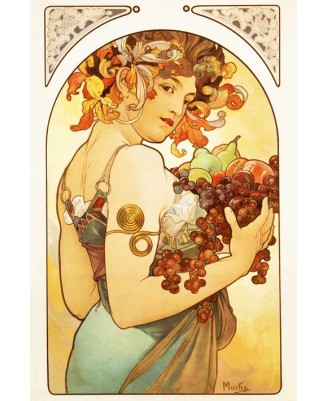 Алфонс Муха - Fruit (1897) Алфонс Муха - Fruit (1897)