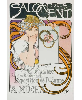 Алфонс Муха - Salon Des Cent (1897) Алфонс Муха - Salon Des Cent (1897)