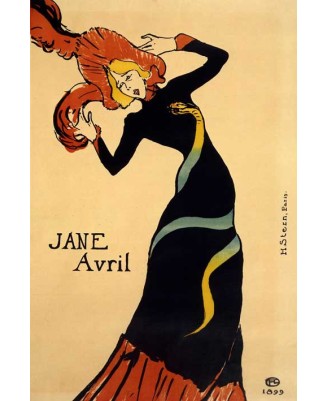 Henri de Toulouse-Lautrec - Jane Avril (1899)