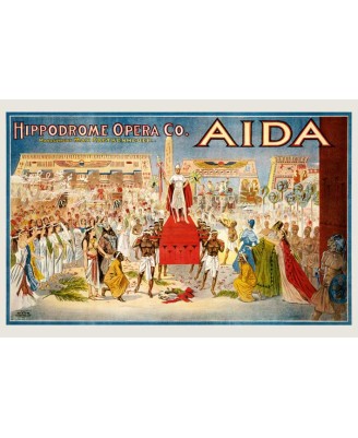 Джузепе Верди - Аида постер (1908) Джузепе Верди - Аида постер (1908)