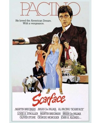Scarface (Pacino) - 40x60cm Scarface (Pacino) - 40x60cm