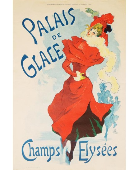 Jules Chéret - Palais de Glace 1894 Jules Chéret - Palais de Glace 1894