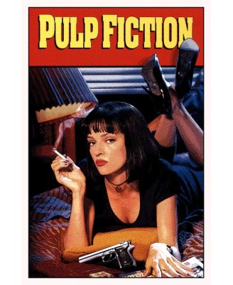 Pulp Fiction (Mia comic art) - 61x91,5cm Pulp Fiction (Mia comic art) - 61x91,5cm