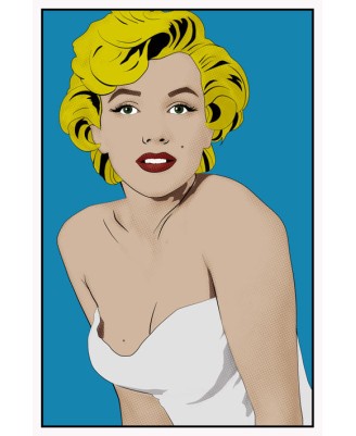 Marilyn Monroe (Comic Style)