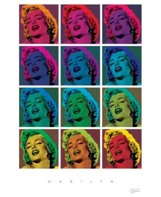 Marilyn Monroe - Pop Art Squares