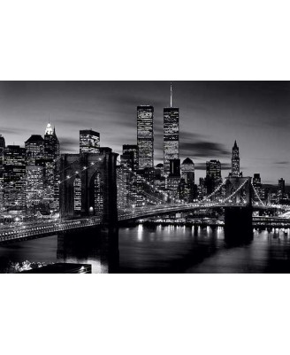 NY - Brooklyn Bridge - B&W