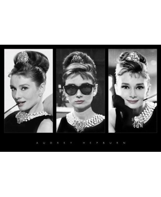 Audrey Hepburn - Triptych (B&W) Audrey Hepburn - Triptych (B&W)