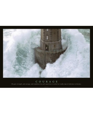 Motivational Poster - Courage