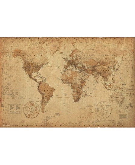 World Map (Antique-Vintage Style) World Map (Antique-Vintage Style)