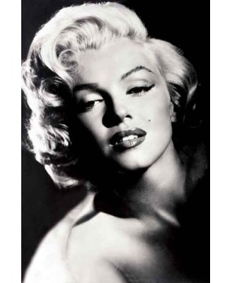 Marilyn Monroe - Black & White Photo Portrait