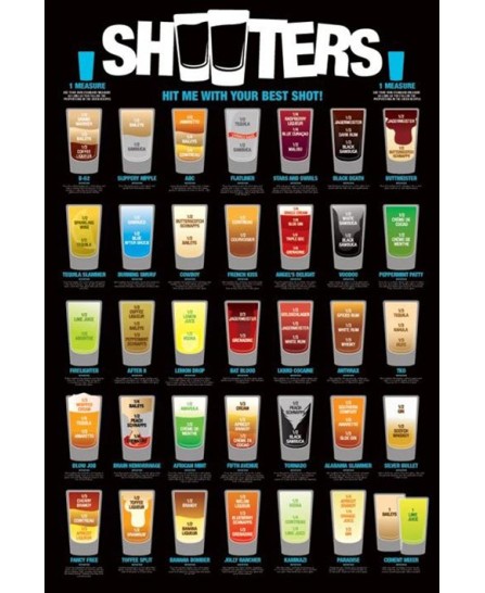 Shooters - Bar Poster Shooters - Bar Poster